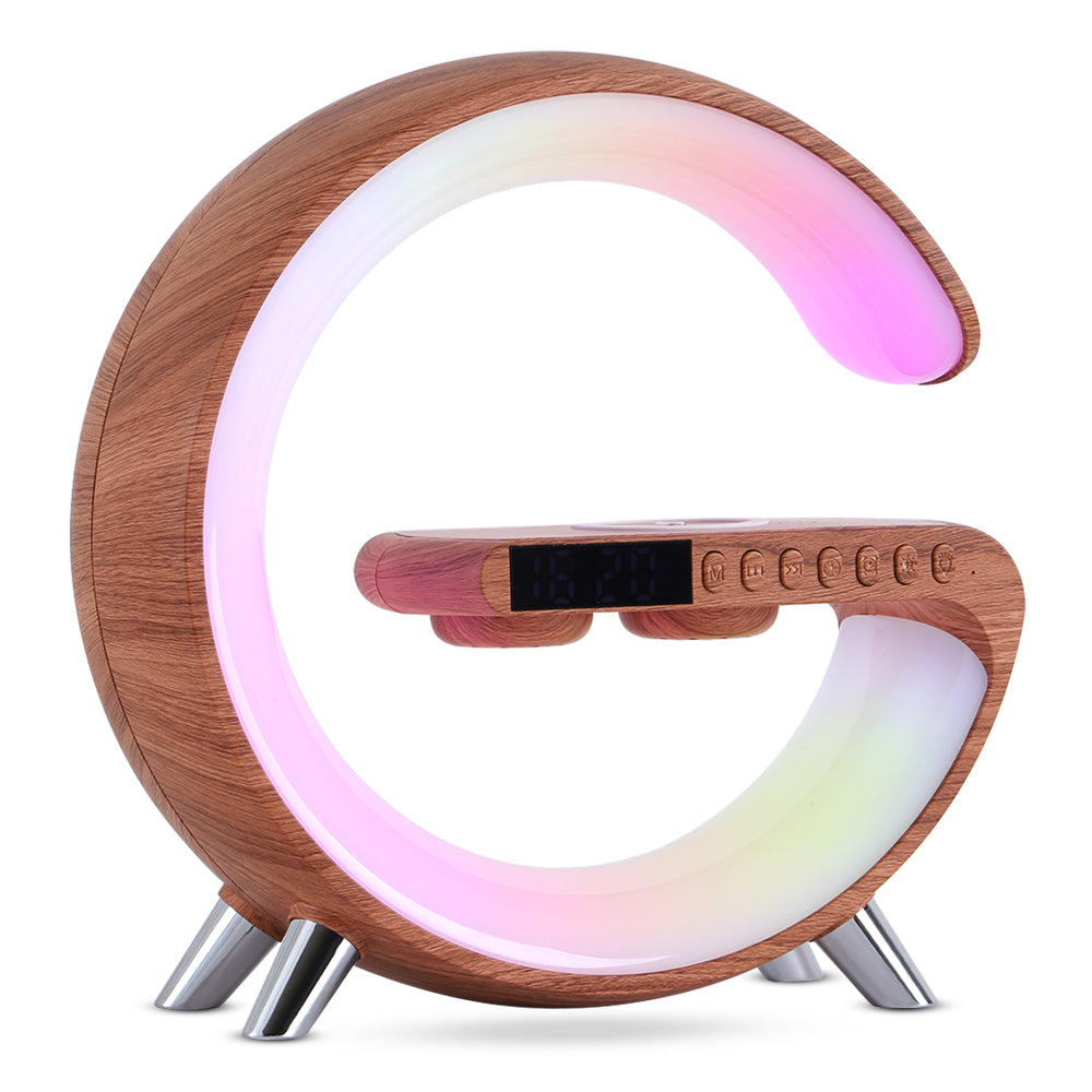 Bluetooth Speaker Wireless Charger Atmosphere Lamp